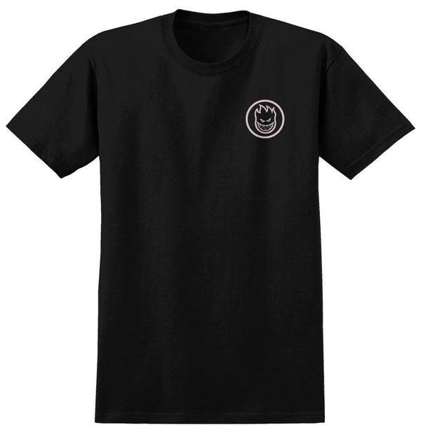 Spitfire S/S Cherry Blossom Classic - Black - Skatewarehouse.co.uk