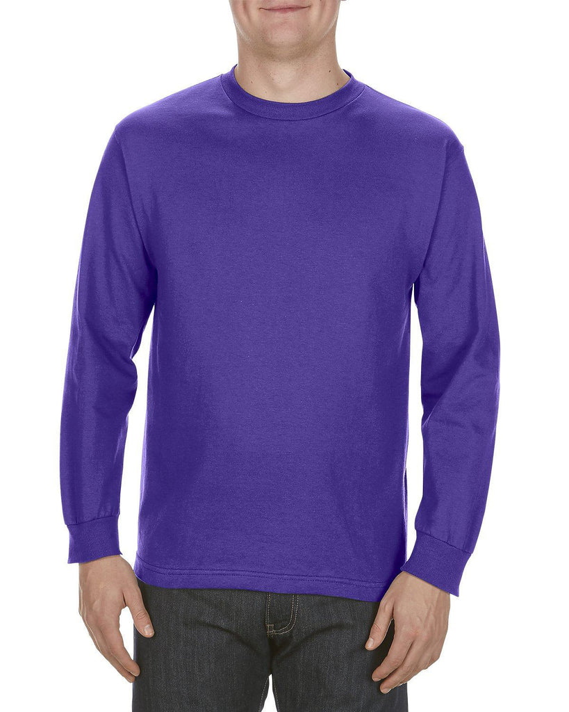 Alstyle American Apparel 1304 Longsleeve Tee - Purple - S