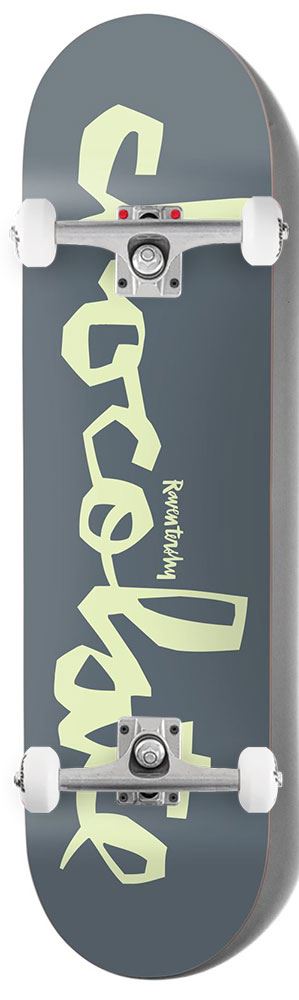 Chocolate OG Chunk W42 Raven Tershy x Venom Custom Complete Skateboard - 8.5