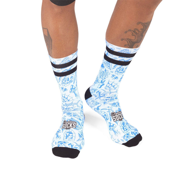 American Socks Freaked - Mid High Socks