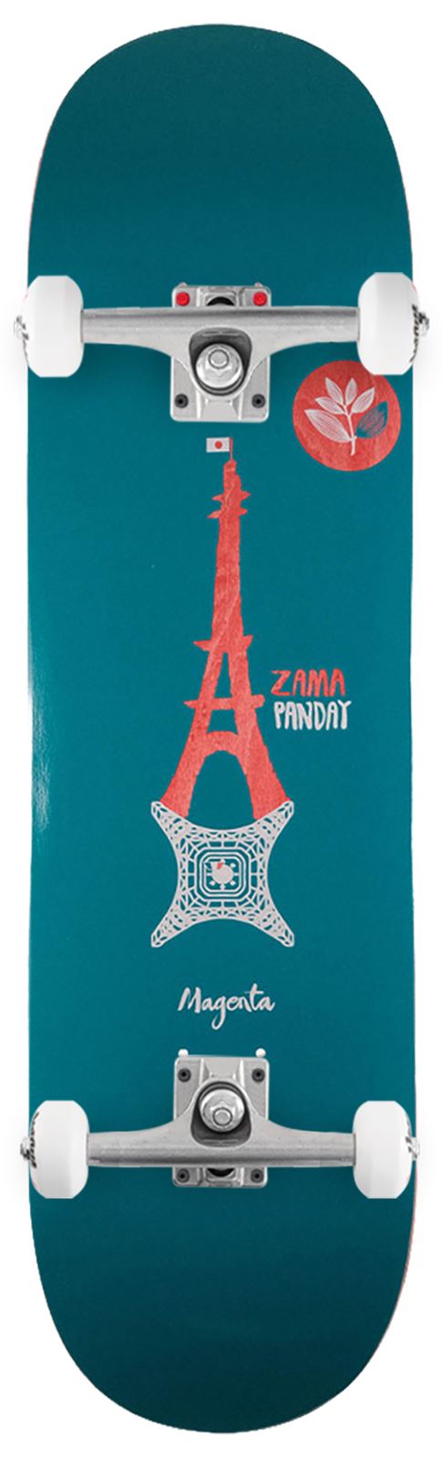 Magenta Shogo Zama & Soy Panday 'Board Shades' Series x Venom Custom Complete Skateboard - 8.375
