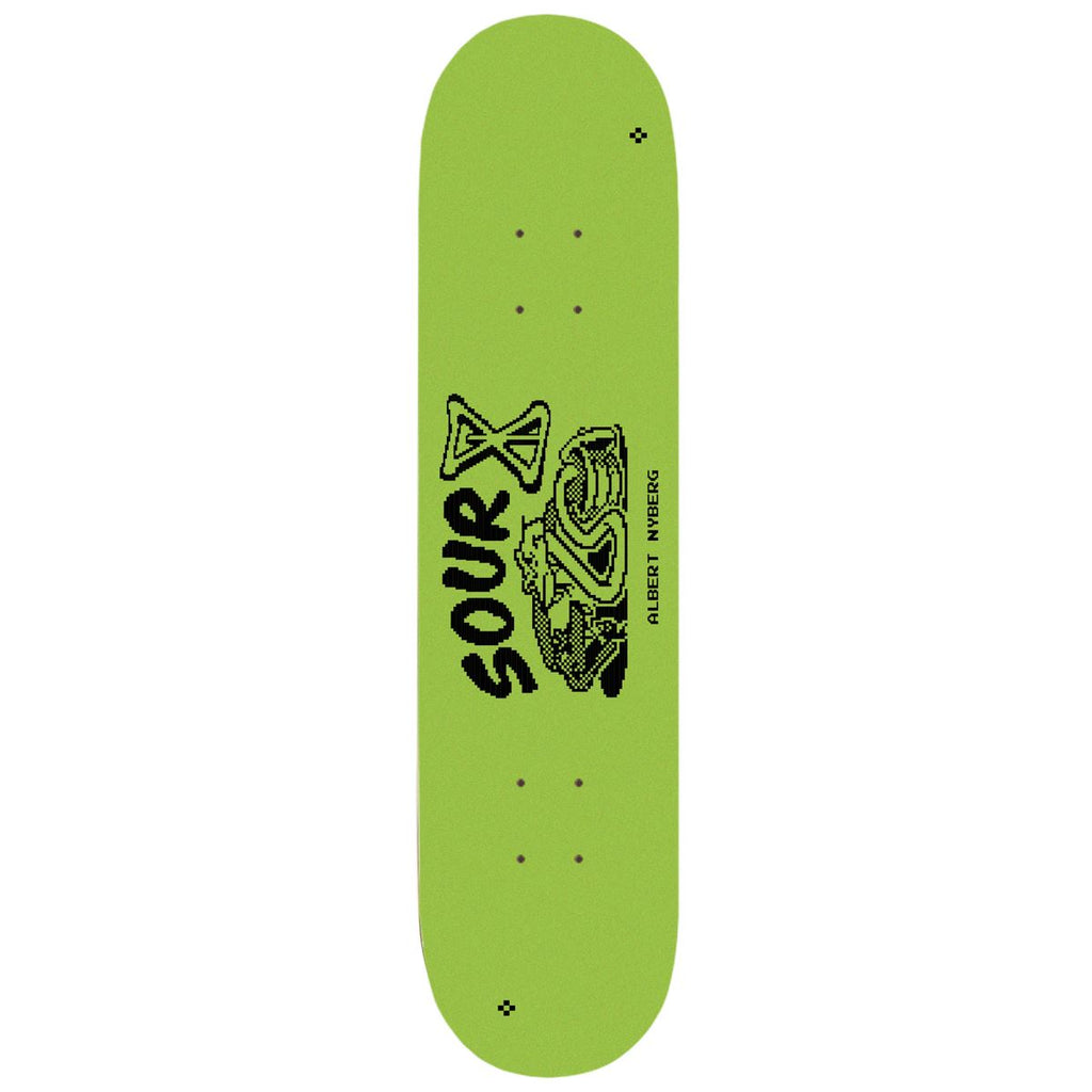 Sour Solution Albert Nyberg 'Snake' (Square) Skateboard Deck - 8.6"