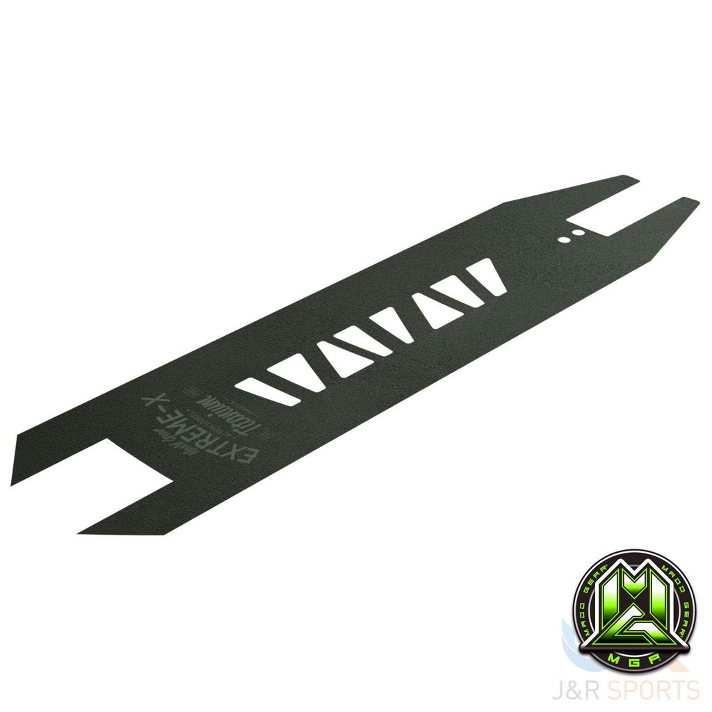 Madd Gear Mgp Vx8 Grip Tape - Extreme X - Black With Cutouts - Skatewarehouse.co.uk