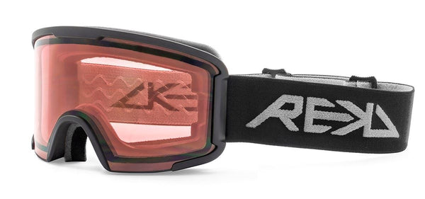 REKD Classic SnapFit Snow Goggle Kit - Black / Chromatic Sapphire - Skatewarehouse.co.uk