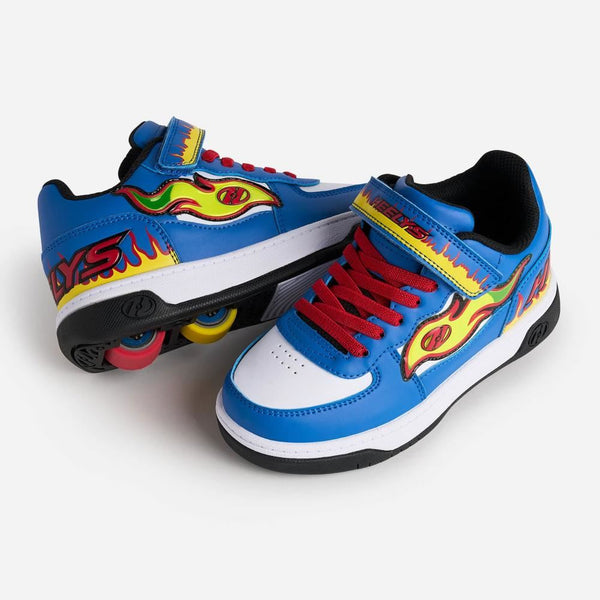 Heelys X2 Rezerve Low X2 - Blue / White / Red / Yellow - Skatewarehouse.co.uk