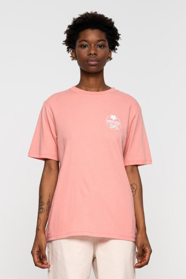 Santa Cruz Womens T-Shirt Infinity T-Shirt - Pink Amethyst - Skatewarehouse.co.uk