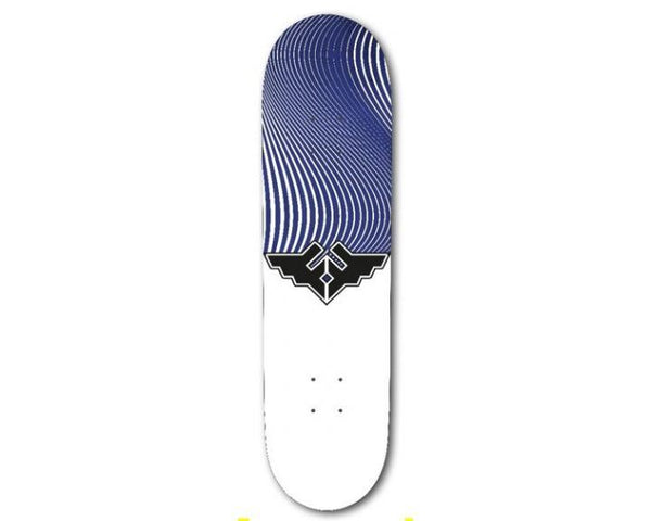 Fracture Wings V4 Red Skateboard Deck - 7.75