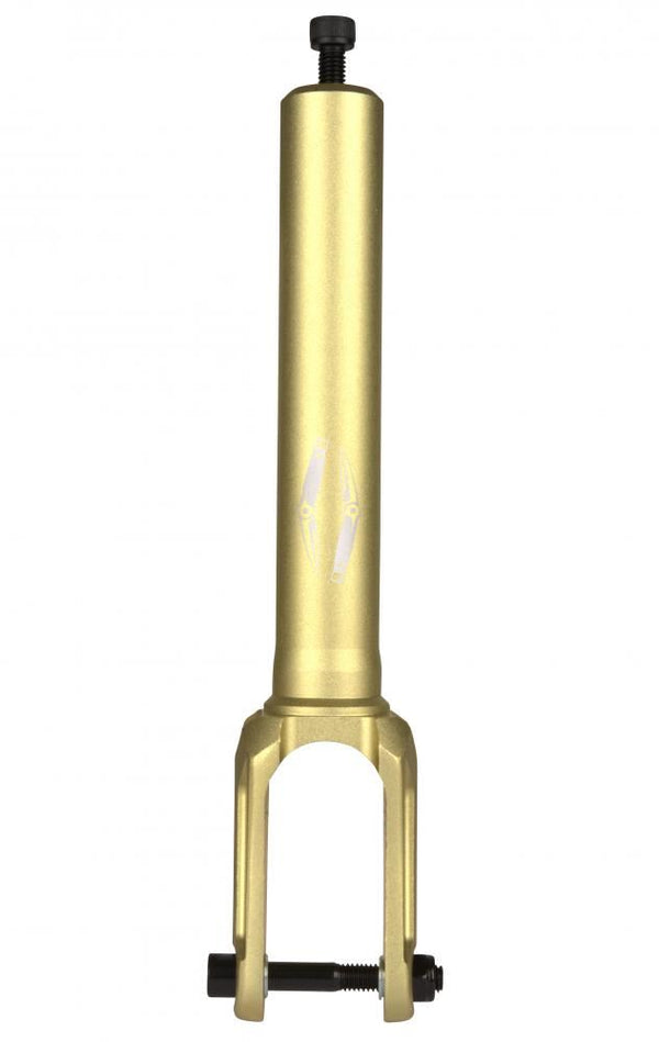 Addict Scooter Fork Switchblade L HIC - Gold - Skatewarehouse.co.uk