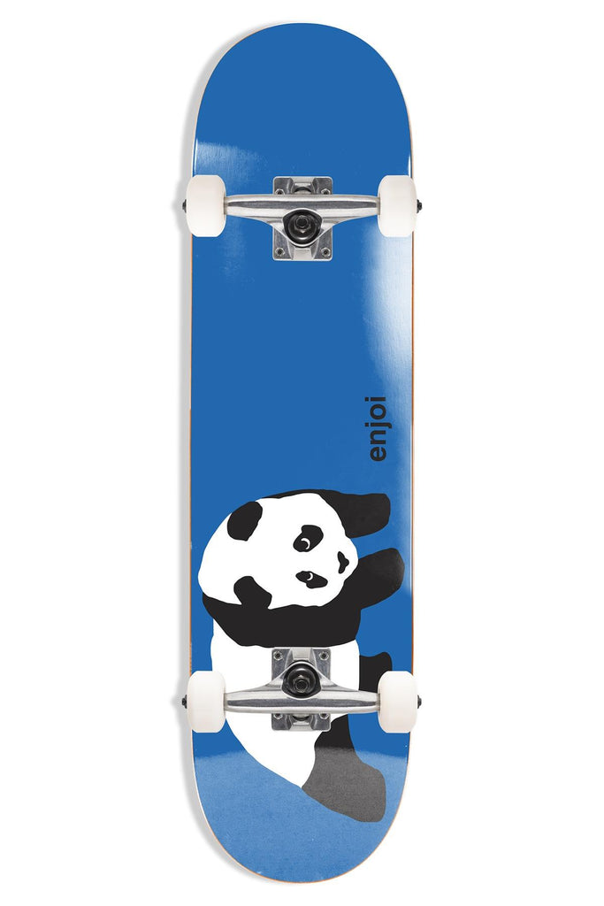 Enjoi Panda FP Blue Complete Skateboard - 7.5"
