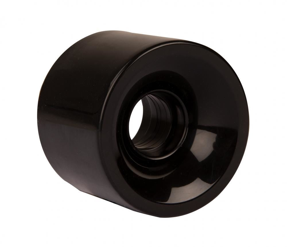 D Street Skateboard Wheels 59 Cent 78A Unprinted (4 pack) - Black - Skatewarehouse.co.uk