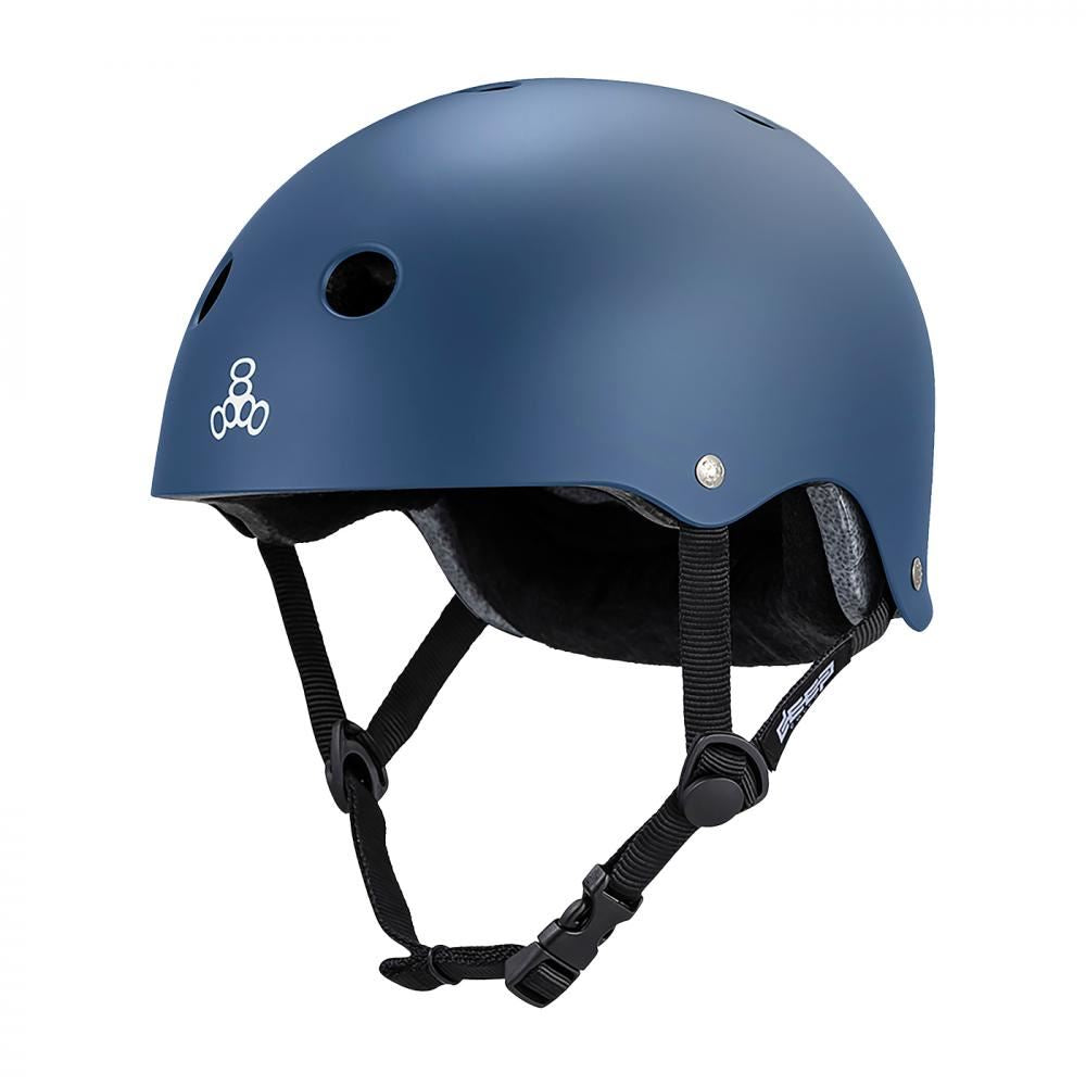 Triple Eight Helmet Deep Cover - Navy Matte