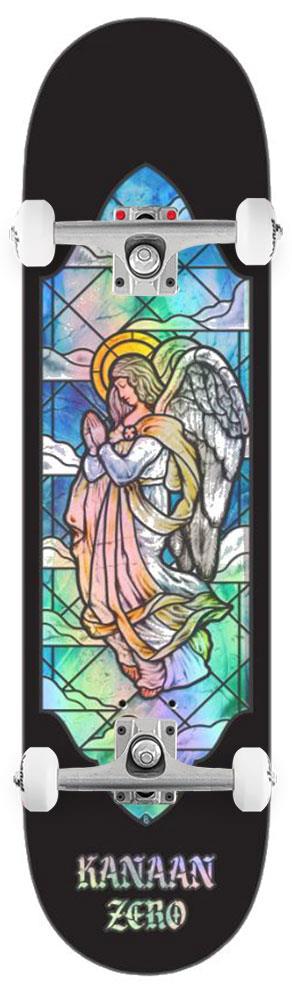 Zero Skateboard Stained Glass Kanaan Dern x Venom Custom Complete Skateboard - 8.375