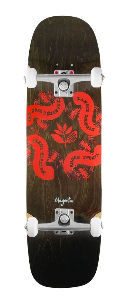 Magenta x Loophole Wheels Collab x Venom Custom Complete Skateboard - 8.25"