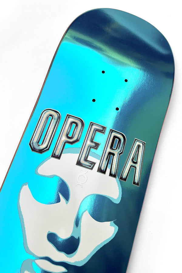 Opera Mask Logo - Ex7 Multi Skateboard Deck - 8.5