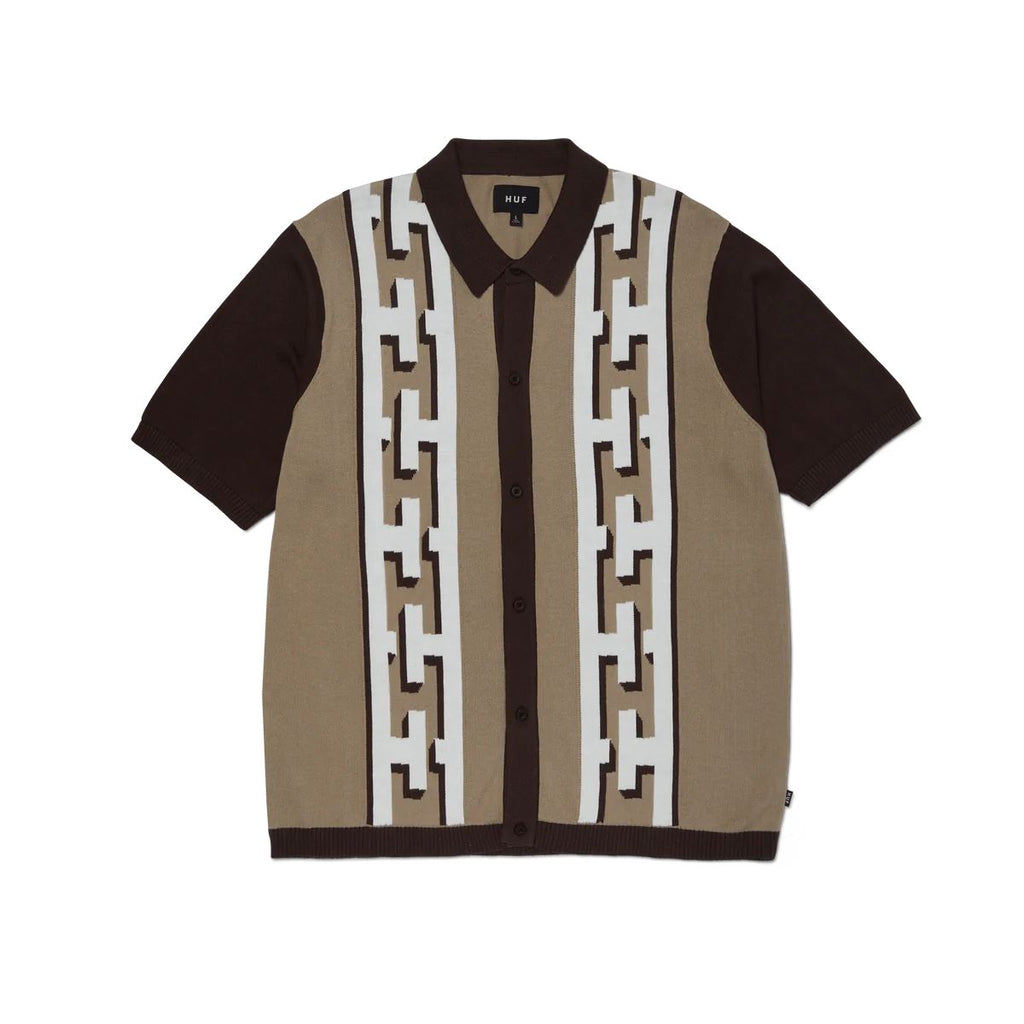 Pillar S / S Knit Sweater (Brown)
