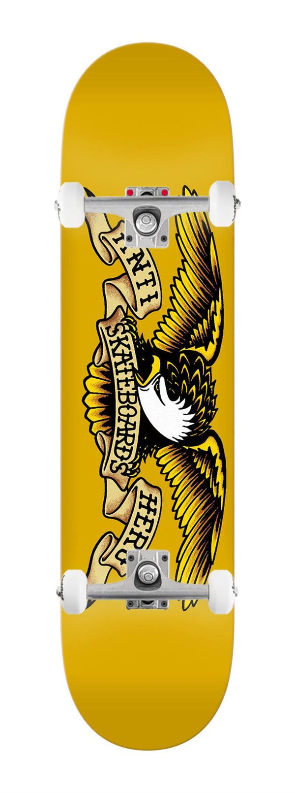 Anti Hero Team Classic Eagle - MINI (Yellow) x Venom Custom Complete Skateboard - 7.3