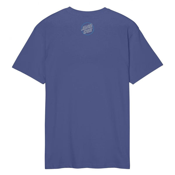 Santa Cruz T-Shirt Wooten Contact Front T-Shirt - Navy Dusk - Skatewarehouse.co.uk