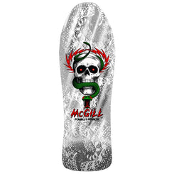Powell Peralta Bones Brigade • Mike McGill • Series 17 • • White Skateboard Deck - 10.0"
