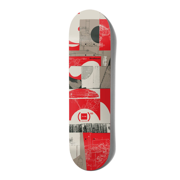 Chocolate (RED) Hecox Kenny Anderson Skateboard Deck - 8.0