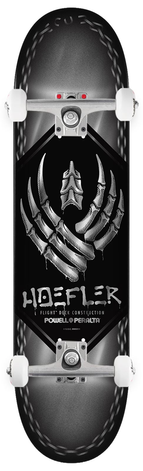 Powell Peralta FLIGHT Kelvin Hoefler • Chains • • Silver Foil x Venom Custom Complete Skateboard - 8.0