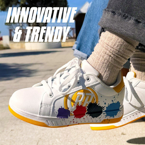 Breezy Rollers Splash - White / Yellow