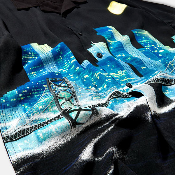 HUF Manhattan S / S Top (Black) T-Shirt - S