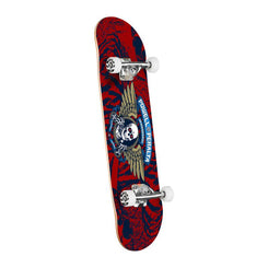 Powell Peralta 'Winged Ripper' Navy / Red / Gold Complete Skateboard - 8.0"