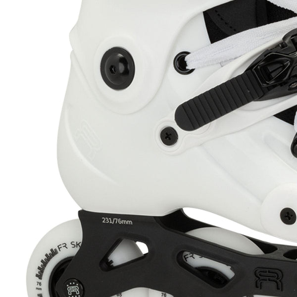 FR J CLUB V2 Adjustable In-Line Skates - White