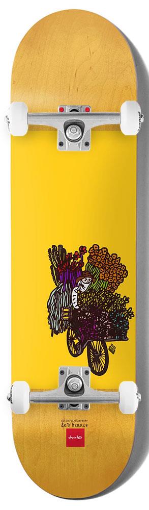 Chocolate Skateboard Cada Dia Erik Herrera x Venom Custom Complete Skateboard - 8.5" - Skatewarehouse.co.uk
