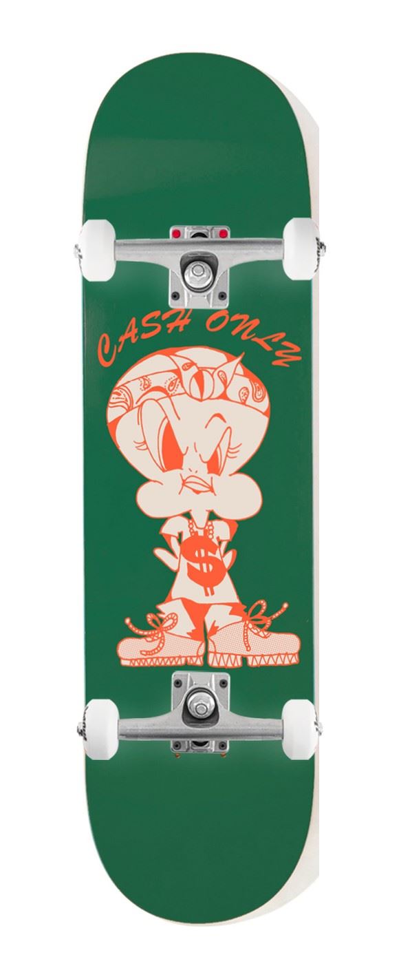 Cash Only 'Bird' x Venom Custom Complete Skateboard - 8