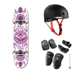Fracture Adswarm 2 (The Golden Ratio) Complete Skateboard Bundle - 7.75"