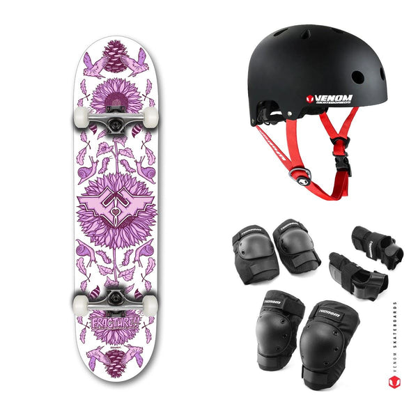 Fracture Adswarm 2 (The Golden Ratio) Complete Skateboard Bundle - 7.75
