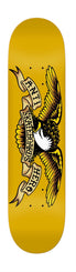 Anti Hero Team Classic Eagle - MINI (Yellow) Skateboard Deck - 7.3"