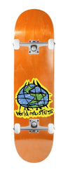 World Industries Scribble Popsicle Orange x Venom Custom Complete Skateboard - 8"