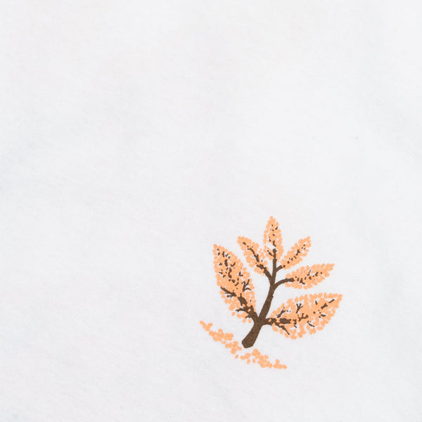 Magenta Blossom Tee White - Skatewarehouse.co.uk