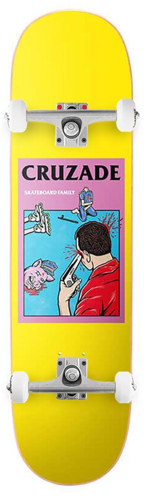 Cruzade Family Man Cruzade x Venom Custom Complete Skateboard - 8.25