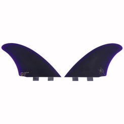 Captain Fin Co - Jeff McCallum Twin Keel - Large - Purple (FCS) - L