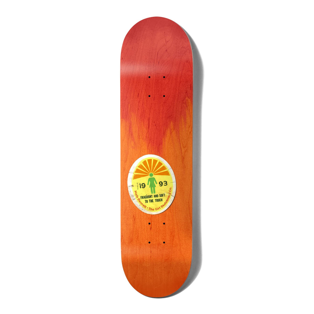 Girl Ripened Niels Bennett Skateboard Deck - 8.25" - Skatewarehouse.co.uk