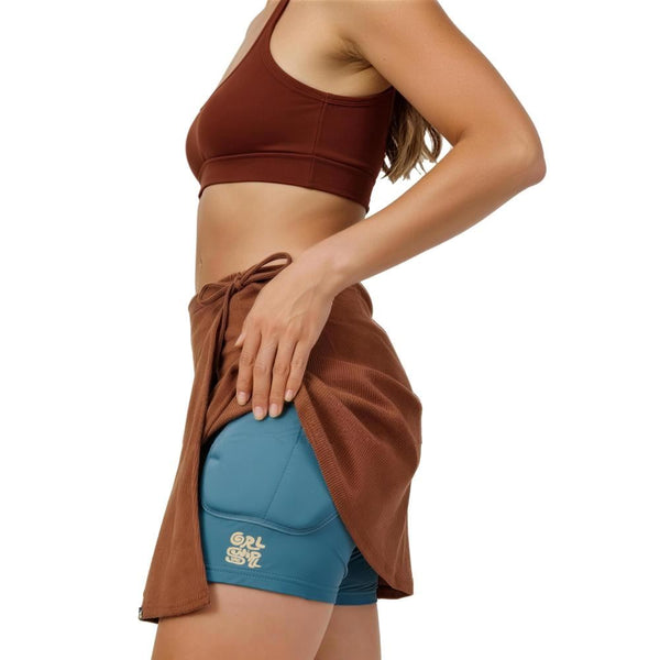 Triple Eight Pads x Grl Swrl Skortsaver - Rusty Brown - Skatewarehouse.co.uk