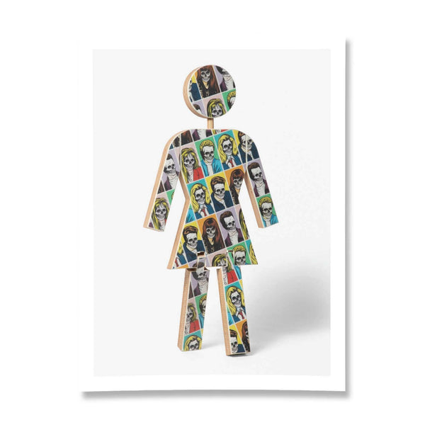 Girl Sean Cliver OG Modernica Photo Print Multi Accessories - One Size