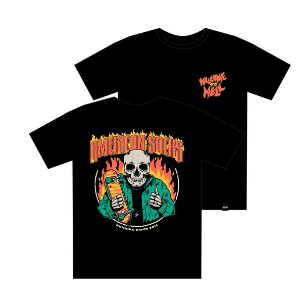 American Socks Welcome to Hell T-Shirt
