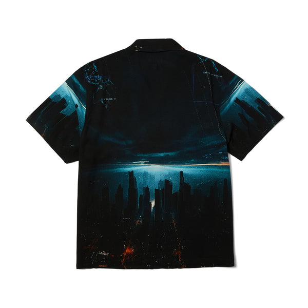 HUF Ground Control Ss Resort Shirt (Black)