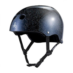 Triple Eight Helmet Deep Cover - Black Glitter