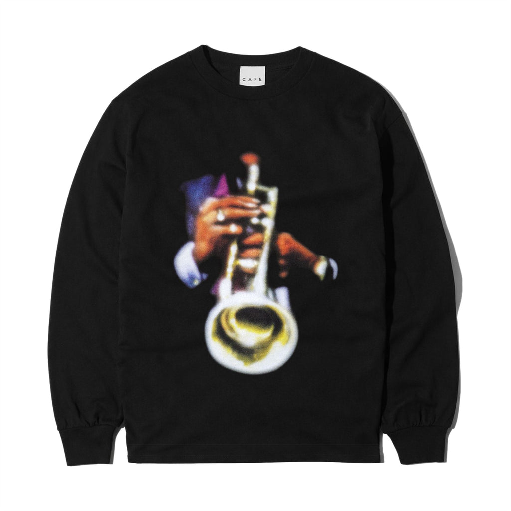 Skateboard Cafe Brass LS Tee (Black)