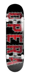 Opera Wire EX7 Black / Red x Venom Custom Complete Skateboard - 8"