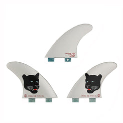 Captain Fin Co - Dane Reynolds Tri - SM / MD / LG - Silver (FCS) - S