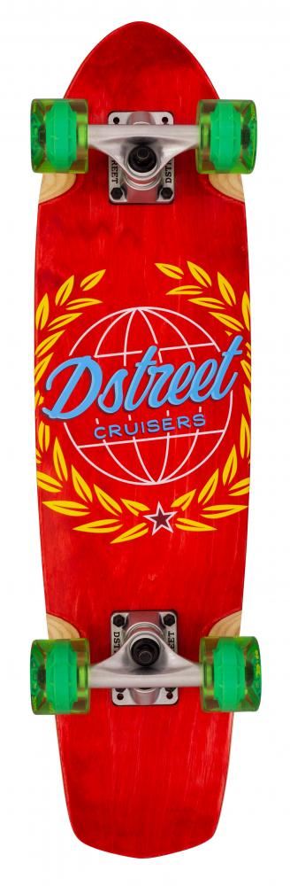 D Street Cruiser Atlas Complete Cruiser Skateboard - 7.25