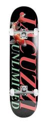 Jacuzzi Unlimited Koi Logo EX7 Black x Venom Custom Complete Skateboard - 8.5"