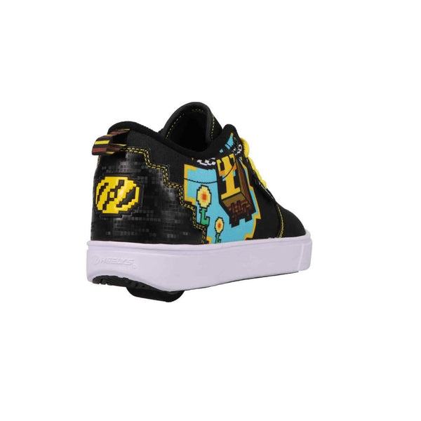 Heelys x Minecraft Pro 20 Prints MMC  - Black / Yellow - Skatewarehouse.co.uk
