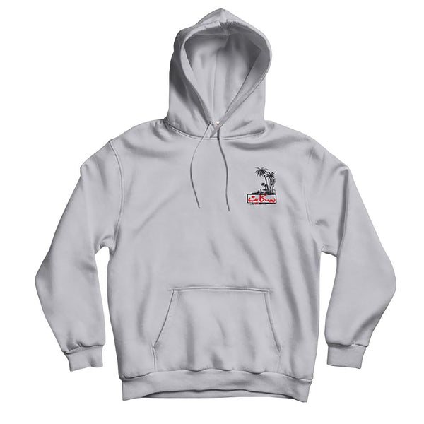 SkatePal Palms Hoodie Grey - XL